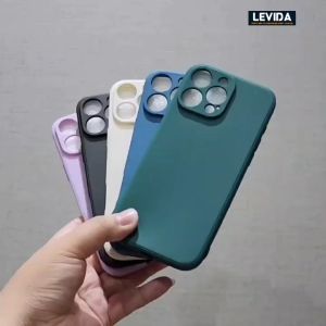 Iphone 16 Iphone 16 Plus Iphone 16 Pro Iphone 16 Pro Max Square Edge soft Case / Macaron Square edge