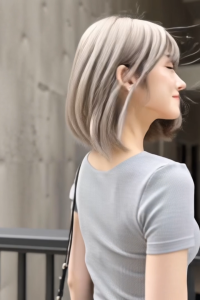 8065A Cherollen Wigs Synthetic fiber Short Hair classic Short bob cut design Approx 25-28 cm Synthetic fiber Short Hair Natural Looking Premium Synthetic Bob Wig Collection