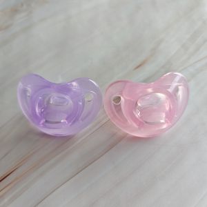 NUK Baby Pacifier Soothing Nipple Silicone Material Sleep Type Breast Milk Baby Soft Intelligent Full Silicone Genius Series