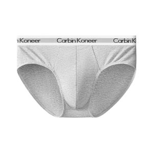 CarbinKoneer | กางเกงชั้นในชายทรงสามเหลี่ยม CarbinKoneer Pure Cotton สำหรับผู้ชาย กางเกงขาสั้นกีฬา กล่องของขวัญ 3 ตัว คอลเลกชันฤดูร้อน 2024