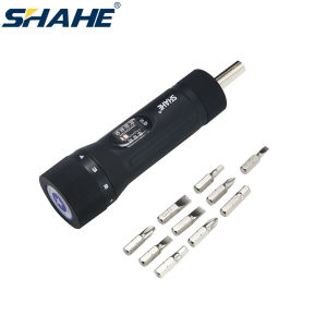 SHAHE Torque Screwdriver 1/4" Drive Screwdriver Torque Wrench Driver 10pcs Bits Set with 10-70 in-lbs Torque Range