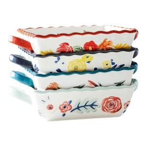 Creative Ceramic Baking Dish for Microwave and Oven