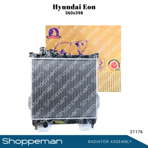 21176 HYUNDAI EON RADIATOR ASSEMBLY M/T 360x398x16mm PA16 1ROW 25310-4N000