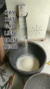 Máy xát gạo liên hoàn LH300 chính hãng tại Hà Giang
