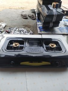 kompor gas rinnai 2 tungku merek rinnai tipe 522 REKONDISI (second)....