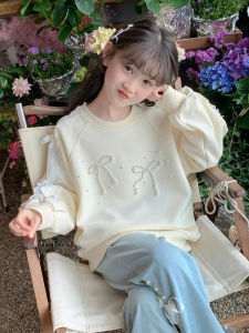 SQTN.KIDS | Áo Hoodie Cổ Tròn Thiết Kế Mới Thời Trang Cho Bé