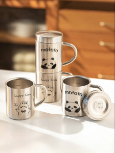 MODERN SWEETHOME | Child-friendly Durable Stainless Steel Mug