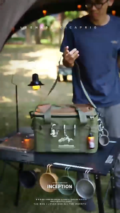 Tactical Foldable Camping Storage Bag – 36L Large Outdoor Organizer with Padded Protection