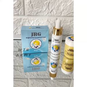 Paket JRG 4 Lengkap Cream Sabun & Serum Whitening Distributor Bandung
