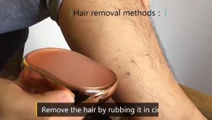 Nano Glass Portable Hair Removal Alat pembersih daki pembersih kulit mati Penghilang Rambut Tanpa Rasa Sakit untuk Kulit Tubuh