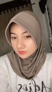 Hijab Sporty / Hijab Instant / Hijab Sporty Olah Raga Spandek Bergo Polos Linear 1