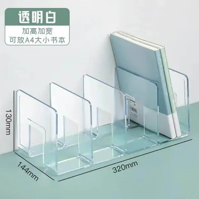 Giá đỡ sách chia 4 ngăn