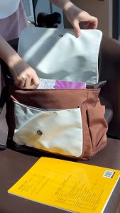 Student messenger bag Large capacity Fashion Messenger Bag Nylon bag Crossbody Korean Fashion bag