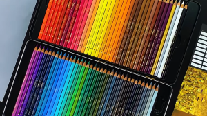 Marco Tribute MASTERS 100 Watercolor Soft Core Sketch Color Pencil Adult Coloring Art Supplies