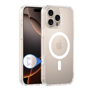 Camera Control Button Coverage Hybrid Case For iPhone 17 Air 16 Pro Max Plus Magsafe Mag Safe 16Pro Phone Cover Accessories