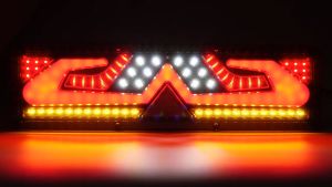 1 Pair - New Design Led Tail Light for all for Truck Trailer Lorry Tractor