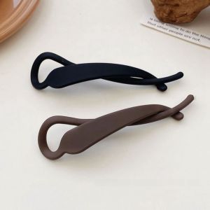 Elegant Hair Clips Stylish Duckbill Hair Clips Korean Style Hair Accessories Twisted Hair Clips Female Fashionable Hair Grips