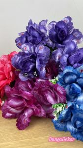 Bunga Merak Cabang 5 ￼Artificial Bunga Artificial/Bunga Plastik/Bunga Dekorasi/Dekorasi Pernikahan/Pernikahan