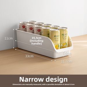LANJIAOLUO | Food Grade Refrigerator Storage Box for Eggs Vegetables and Beverages