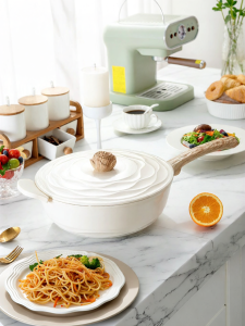 Amercook | Non-stick Smokeless Ceramic Frying Pan