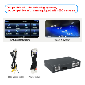 CARABC Wireless Carplay Android Auto module For TOYOTA CHR Corolla Camry Auris prius RAV4 Avensis Highlander Touch2 Car decoder