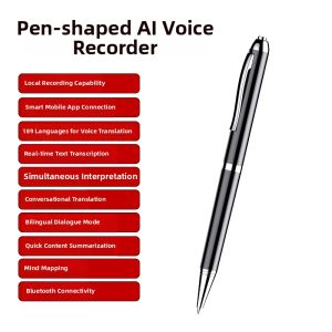 JNN | Smart AI Recording Card Pen Professional Meeting Record Summary Transcription
