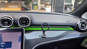 Panasony Magsafe Foldable Car Mount 360° Rotatable Adjustable Magnetic Phone Holder For iPhone 16 15 14 13 12 Pro Max Mini Alloy Cellphone Holder