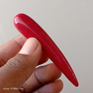 Bandul kalung batu marjan merah