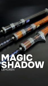 Joran Pancing LEMOREN Magic Shadow 1.8M / 1.98M / 2.1M Joran Spinning Bahan Karbon X-wripe Kuat JP006