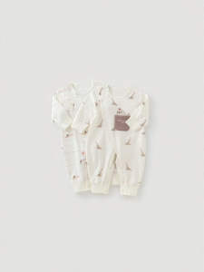 GURCOOC | Bộ Đồ Dài Tay Không Xương Cotton