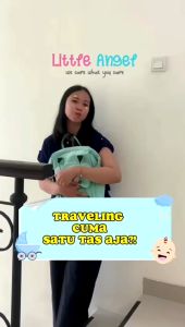 TAS BAYI MOMMY DIAPER BAG BEAR Kecil Ransel Besar Perlengkapan Ibu Bayi Peralatan Botol Susu Asi Popok Baby Newborn Multifungsi Back Pack Korea