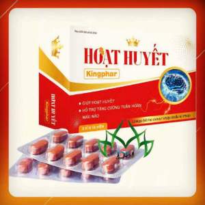 Hoạt huyết dưỡng não Kingphar hộp 30 viên nguyên liệu nhập Pháp