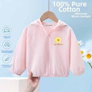 JS | Sunscreen Lightweight Cotton Jacket For Girls