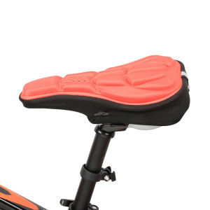3D Gel Bike Seat Cushion– Memory Foam & Silicone MTB Bike Saddle Cover Cycling Back Seat Mat