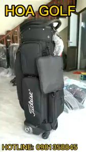 [ Golf Bag ] Túi đựng gậy golf bánh xe Titleist Honma Taylormade - Chất liệu vải cao cấp chống thấm nước