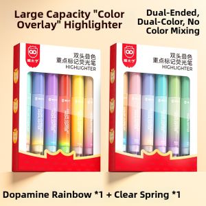 MPRINCE | Highlighter Pen for Notes and Handwriting Colorful Quick-Drying