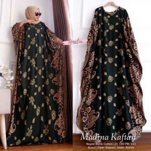 MADINA KAFTAN SUPER JUMBO LD 160 BAHAN RAYON PREMIUM