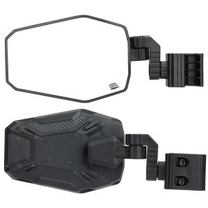 KEMIMOTO UTV Rearview Mirrors Fit Pro-Fit Cage Compatible with Polaris Ranger General for Can-Am Defender Maverick Trail for SXS