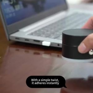 Giá Đỡ Điện Thoại Di Động Gấp Gọn Đế Hút Chân Không Giá Đỡ Từ Tính Hai Mặt Cho iPhone Android Giá Đỡ Tiện Dụng Nhà Bếp