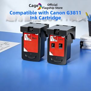 CHG | Compatible Ink Supply Canon G3811 Printer CA91 CA92 Black Color