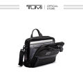 TUMI ALPHA กระเป๋าเอกสาร SLIM THREE WAY BRIEF สีดำ. 