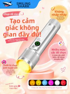 SMILING SHARK | Đèn LED Điện Thoại Đa Màu Cho Chụp Ảnh Chân Dung 1