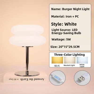 FEIZHUXIANSEN | Nordic Bauhaus Modern Creative Bedside Lamp