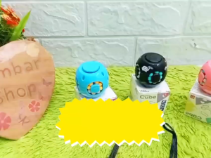 Viral!! Mainan Edukasi Kecerdasan Anak Rubik IQ Ball Spinner Cube Puzzle Ball Warna Random