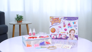 SG EmmAmy® 29Pcs/Set Diy Crystal Drop Glue Key Chain Pendant Guka Creative Handmade Toys Girl Gifts