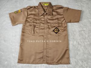 PENGGALANG PENDEK / BAJU PRAMUKA LAKI LAKI SMP & SMA