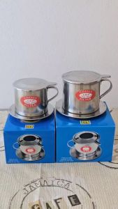 แก้วดริปกาแฟ ถ้วยหยดกาแฟ ถ้วยชงกาแฟ แก้วกรองกาแฟ (รุ่นหนา) ( นำเข้าจากเวียดนาม) ขนาดเบอร์ 8Q/9Q (ตรา Longcam)