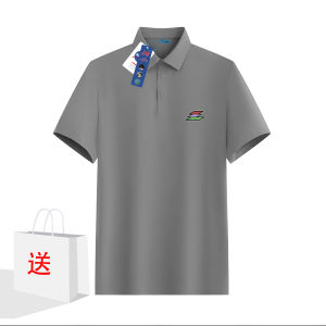 Collaboration Exclusive Streetwear Short Sleeve Embroidered Polo Shirt Mens Sport Couple Casual Cotton Polyester Blend
