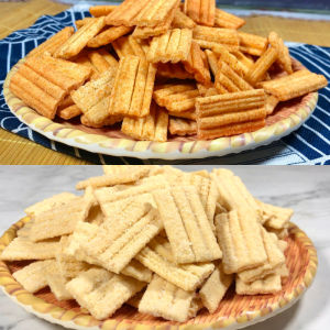 Traditional Style Crispy Rice Snack Large Bag Inflated Leisurely Creamy Pot Cracker Bar Commercial Use Old Fashioned Bar Snack