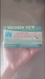 Micosin new hộp 10 lọ x 10ml nhiễm khuẩn hô hấpkhò khètụ huyết trùng cho gà đá gà chọi gà tơ gà con
